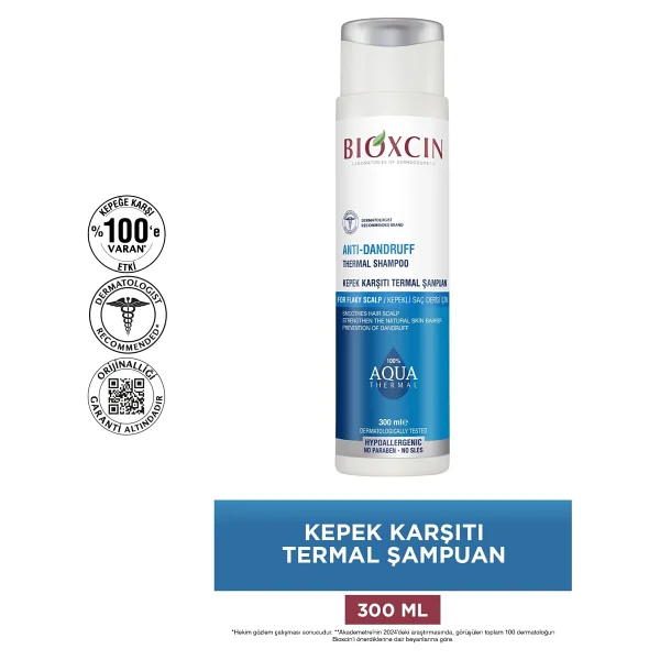 Asfstore Bioxcin Aqua Kepek Karşıtı Termal Şampuan 300 ml + Yoğun Kepek Karşıtı Termal Şampuan 200 ml - Görsel 10