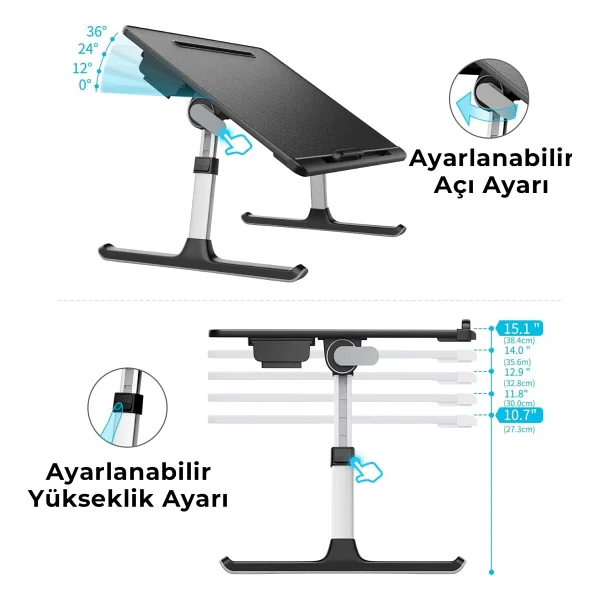 Bix Bix Saiji K7 Ultimate Laptop Sehpası - Görsel 4