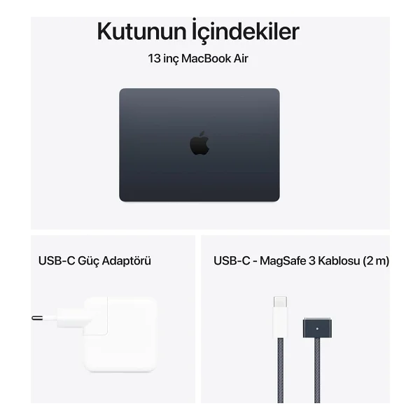 MacBook Air M4 16 GB 512 GB SSD 13.6" Notebook - Görsel 6