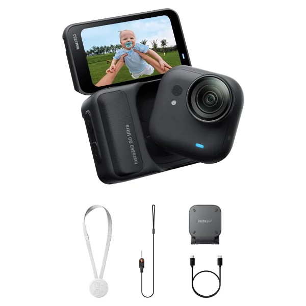 Insta360 Go Ultra Beyaz Aksiyon Kamerası - Creator Kit - Görsel 10