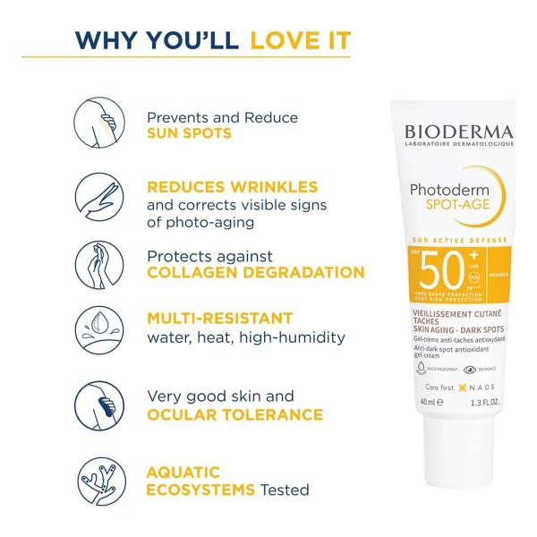 Bioderma Photoderm Spot Age 40 ml 50 Faktör Güneş Kremi - Görsel 9