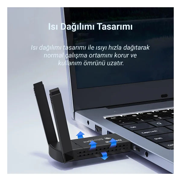 Dm Ad085 1300 Mbps Kablosuz Ağ Adaptörü - Görsel 5