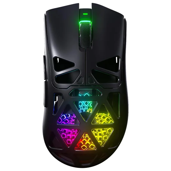Aula Sc620 Siyah Şarjlı Optik Kablolu/Kablosuz Oyuncu Mouse - Görsel 8