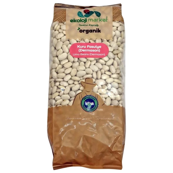 Ekoloji Market Organik 750 Gr Kuru İspir Fasulye - Görsel 2