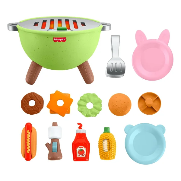 Fisher Price Kamp Zamanı Barbekü Seti Jlb82 - Görsel 7