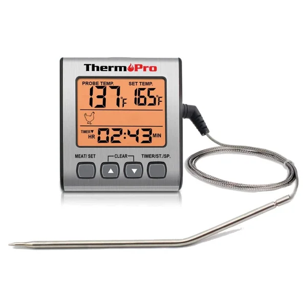 Thermo Pro Thermopro Dijital Problu Et Barbekü Gıda Termometresi - Görsel 2