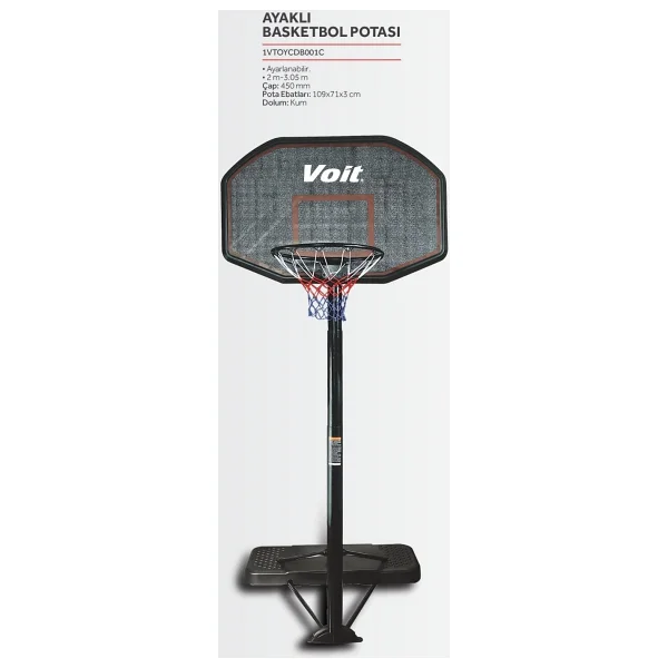 Voit Cdb001c Ayaklı Basketbol Çemberi - Görsel 2