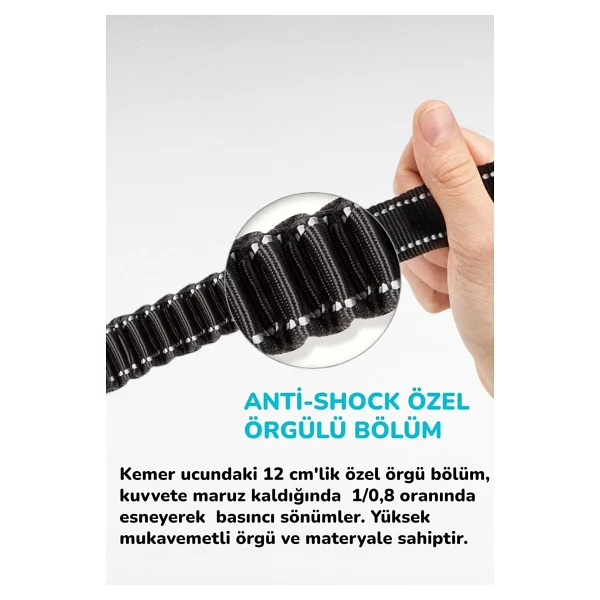 Caramelos Evcil Hayvan Araç Emniyet Kemeri Köpek Oto Kemeri Araba Oto Aksesuar Kedi Köpek Emniyet Kemeri - Görsel 4