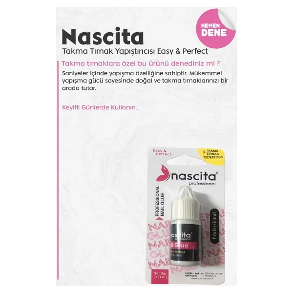 Nascita Tırnak Yapıştırıcısı Easy & Perfect - Görsel 2