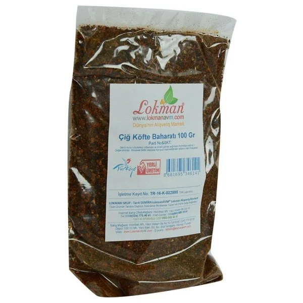 Lokmanavm Çiğ Köfte Saf Baharatı 100 Gr - Görsel 3