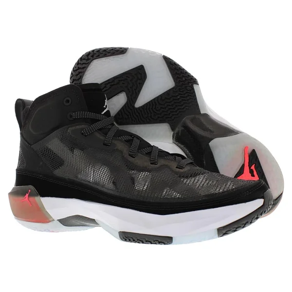 Nike Air Jordan XXXVII Basketball Shoes Erkek Siyah Bilekli Basketbol Ayakkabısı - Görsel 2