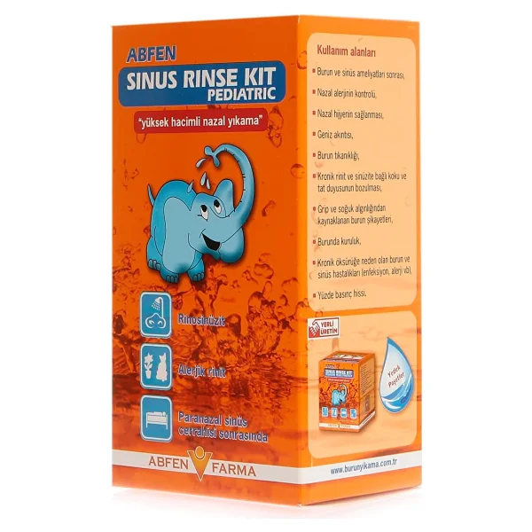 Abfen Sinus Rinse Kit Pediatric Yedek Poşetler - Görsel 2