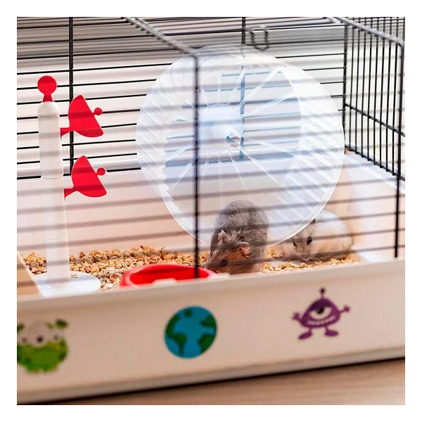 Ferplast Criceti 9 Hamster Kafesi Uzay Temalı, Space - Görsel 6