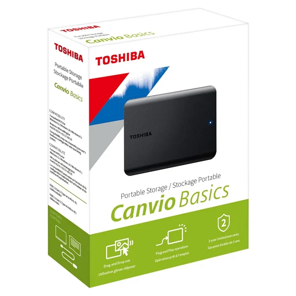 Toshiba Canvio Basics Hdtb540ek3ca USB 3.2 2.5" 4 TB Harici Harddisk - Görsel 7