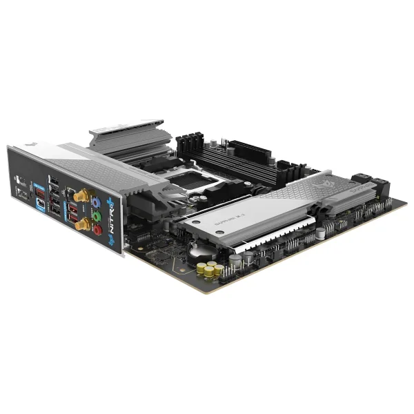 Sapphire Nitro+ B850M Wi-Fi 52123-01-40G AMD AM5 DDR5 Micro ATX Anakart - Görsel 5