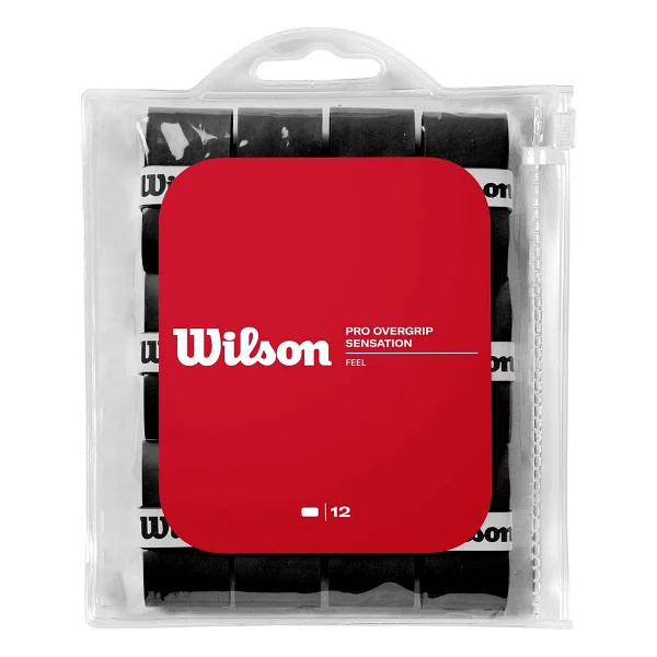 Wilson Sap bandı, Pro Overgrip Sensation, üniseks, beyaz, 12 adet, WRZ4011WH - Görsel 5