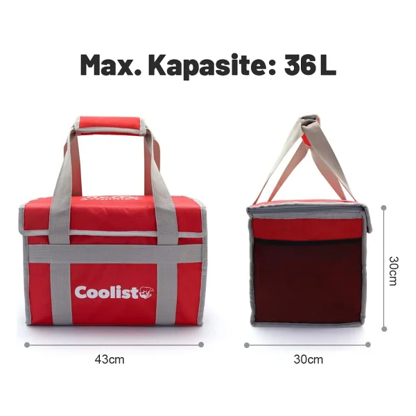 Coolist Cl36 36 Lt Katlanabilir Termos Çanta - Görsel 3
