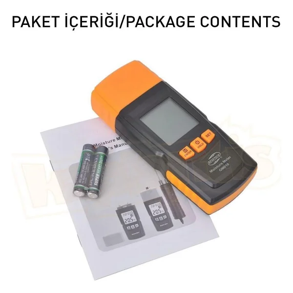 Benetech Gm610 Ahşap Kereste Higrometre - Görsel 7