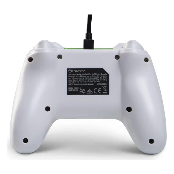 Nintendo Switch İçin Kablolu Powera Kontrol Cihazı - Yoshi, Gamepad, Oyun Kumandası, Kablolu Denetleyici, Resmi Lisanslı - Görsel 5