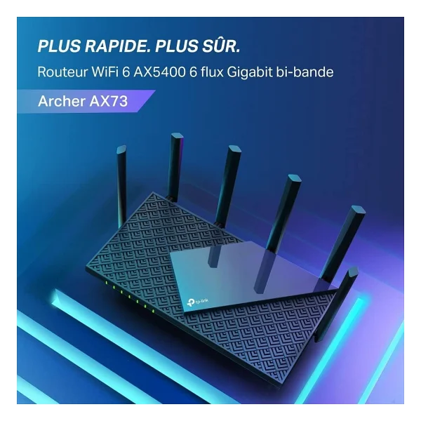 Tp-Link Archer Ax73 4 Port 5400 Mbps Router - Görsel 2