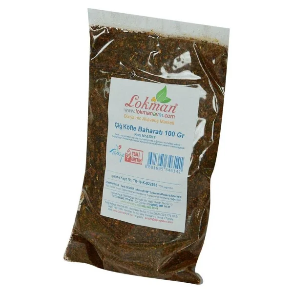 Lokmanavm Çiğ Köfte Saf Baharatı 100 Gr - Görsel 4