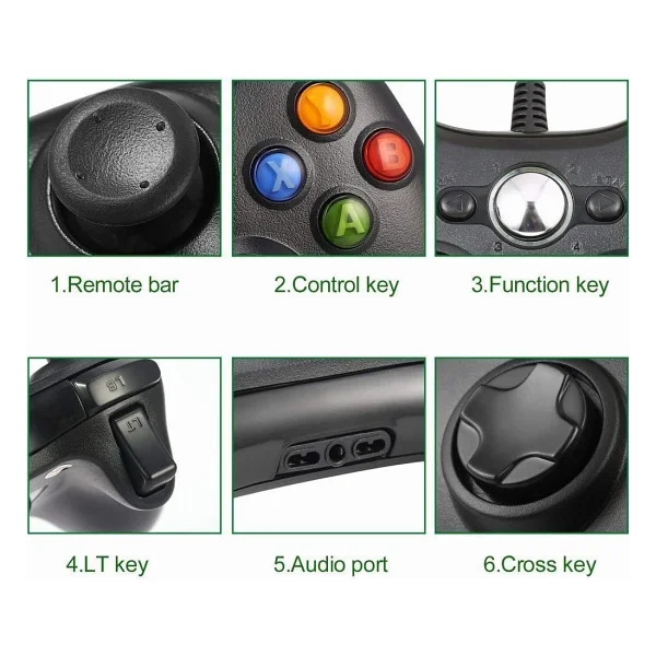 Torima Xbox 360 Kablolu Oyun Kolu - Görsel 2