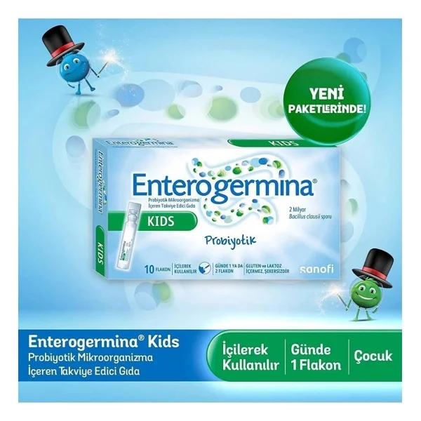Enterogermina Kids 5 Ml 10 Flakon - Görsel 4