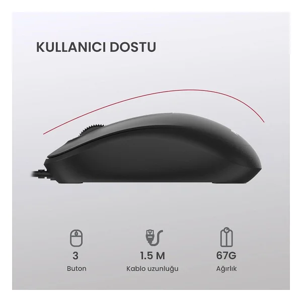 Philips Spt6238 Kablolu Klavye Mouse Seti - Görsel 3