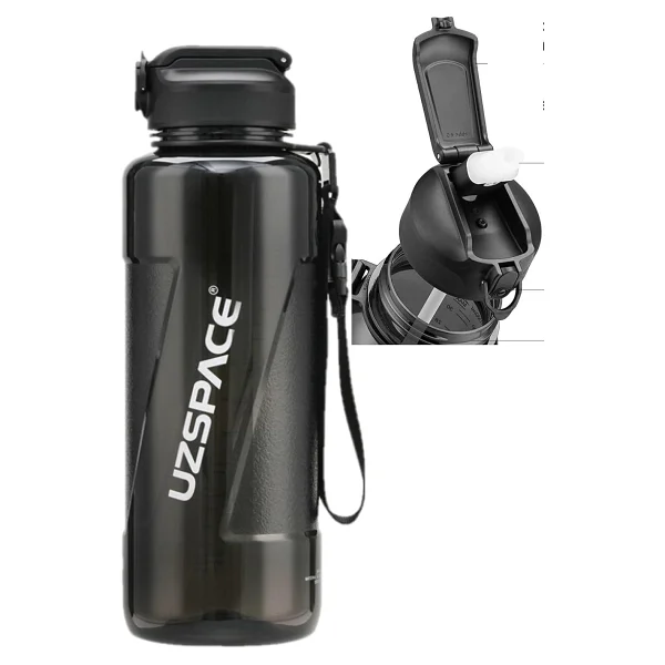 Uzspace 6058 Mor 1500 Ml Tritan Pipetli Matara - Görsel 7