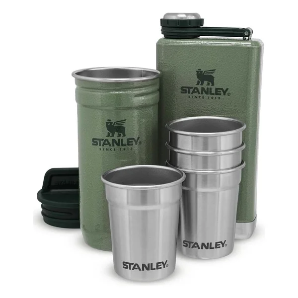 Stanley Adventure Çelik Siyah Shot Bardak Ve Matara Seti - Görsel 5