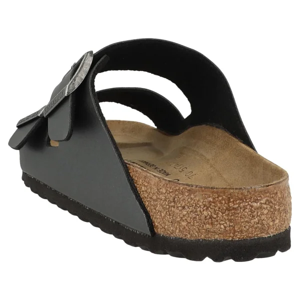 Birkenstock Arizona Birko-Flor 1029224-1029233 Metalik Gri Terlik - Görsel 6