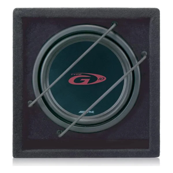Alpine SBE-1044BR 500 W Kabinli Subwoofer Oto Hoparlör - Görsel 4