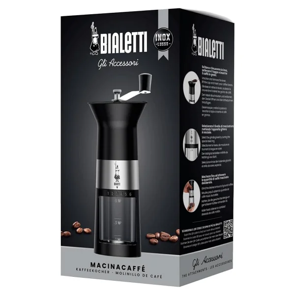 Bialetti Çelik Kahve Öğütücü - Görsel 3