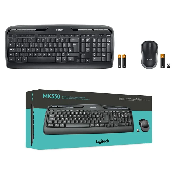 Logitech Mk330 920-003988 Kablosuz Klavye Mouse Seti - Görsel 8