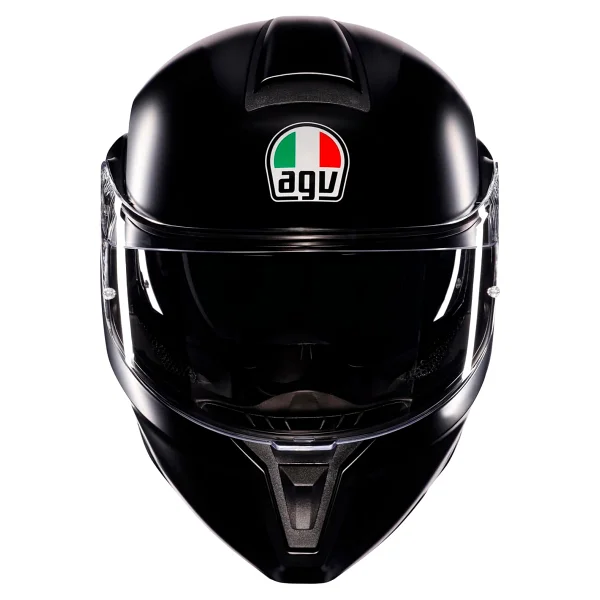 Agv Streetmodular Mono Mat Siyah Çene Açılır Motor Kaskı - Görsel 2