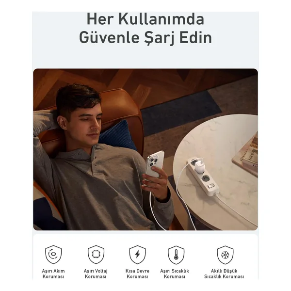 Anker Zolo A2699 20 W Hızlı Şarj Adaptörü - Görsel 3