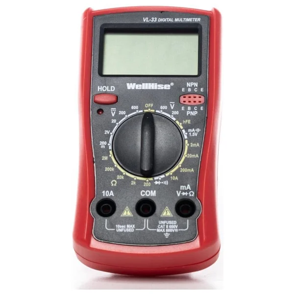 Wellhise Vl-33 Dijital Multimetre - Görsel 2