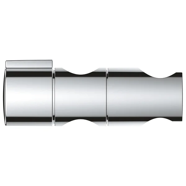 GROHE Vitalio Universal Duş Başlığı Tutucu, 22 mm Sürgülü Raylar ile Uyumlu, El Duşu Tutucu, Duş Başlığı Askısı, Hareketli, Ayarlanabilir, Krom, 27723001 - Görsel 2