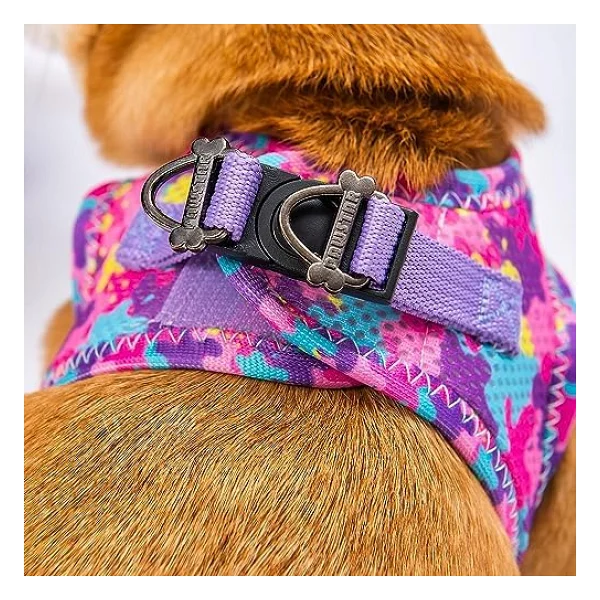 Pawstar Air-Mesh Rosea Camouflage Köpek Göğüs Tasması - Görsel 4