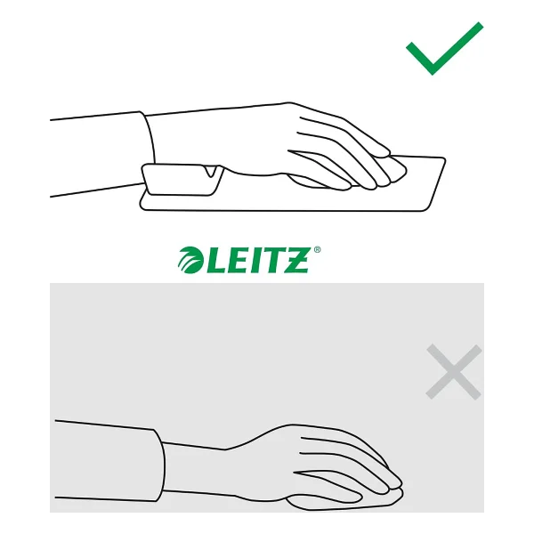 Leitz Ergo Ayarlanabilir Bilek Desteğine Sahip Mouse Pad, 65170089, Bilek desteği ve Mouse Altlığı - Görsel 5