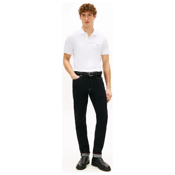 Tommy Hilfiger Liquid Cotton Essential Mw0mw35585 Kısa Kollu Polo Yaka Erkek Tişört - Görsel 4