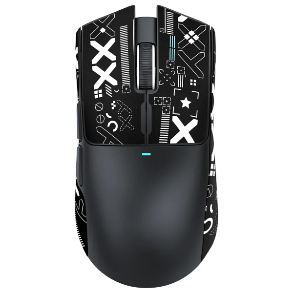 Attack Shark X11 Siyah Şarjlı Makrolu Ergonomik Optik Kablolu/Kablosuz Oyuncu Mouse - Görsel 8