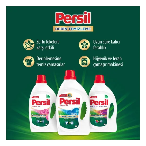 Persil Power Sıvı Deterjan 38 Yıkama 2.47 Lt - Görsel 3
