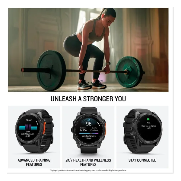 Garmin Fenix 8 51mm AMOLED Akıllı Saat - Görsel 5