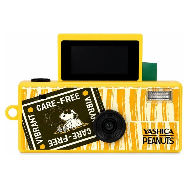 Yashica Funtastic Peanuts Sarı Dijital Fotoğraf Makinesi - Görsel 3