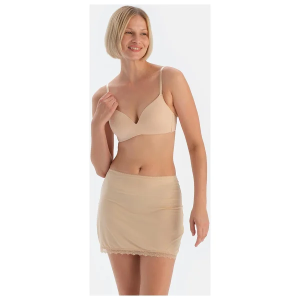 Dagi Kadın 4015kc Mini Jupon, Örme, Siyah, L - Görsel 9