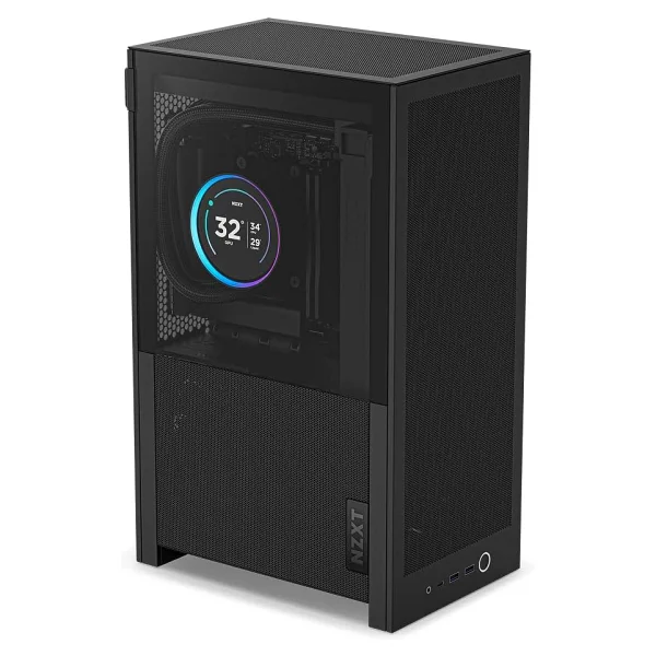 Nzxt H2 Flow Fanlı Mini Itx Oyuncu Kasası - Görsel 2