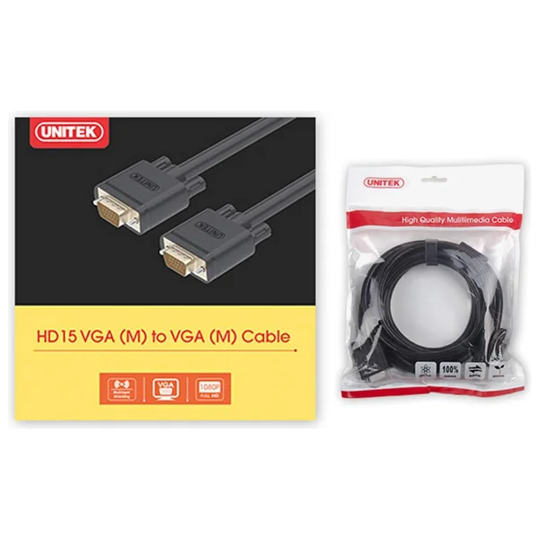 Unitek Y-C506G 10 m VGA Kablo - Görsel 7