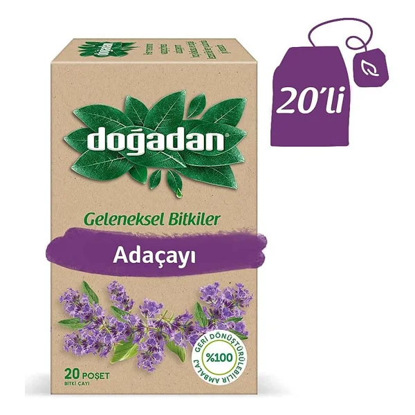 Doğadan Geleneksel Bitkiler Adaçayı 20'li - Görsel 5
