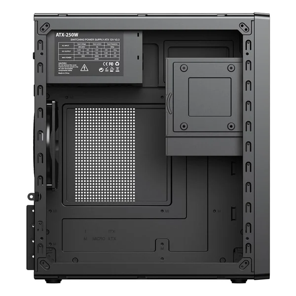 Turbox Core 250w Psu, 1x Type-C + 1x USB 3.0 1x USB 2.0 Kurumsal Ofis Bilgisayar Kasası - Görsel 3